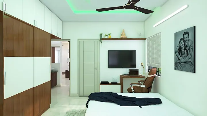 Master bedroom scheme one, second view