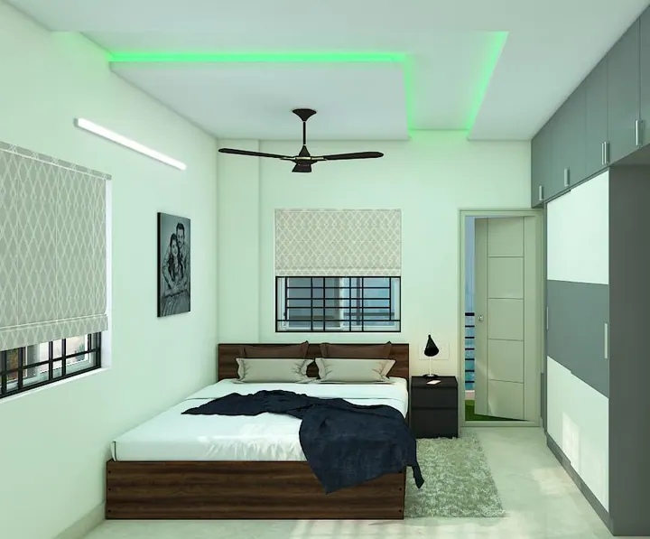 Master bedroom scheme two, third view